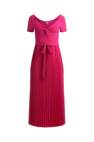 Robe plissée - Fuchsia