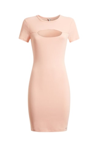 Robe fourreau - Saumon