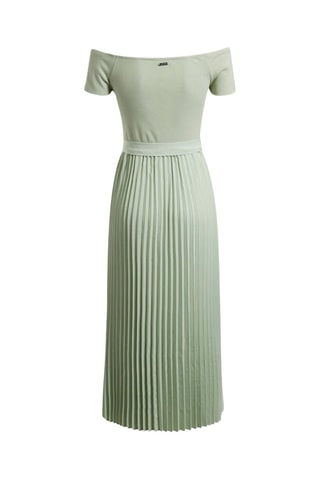 Robe midi - Vert clair