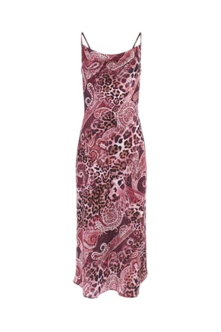 Robe longue - Rose et violet