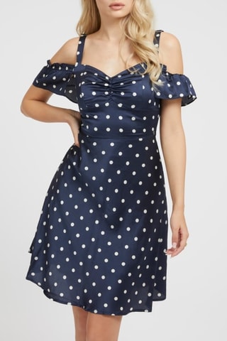 Robe patineuse - Bleu marine