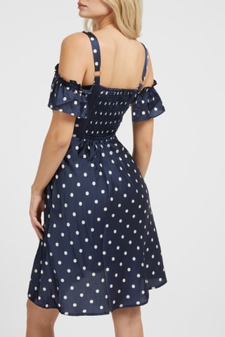 Robe patineuse - Bleu marine