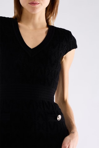Robe fourreau - Noir