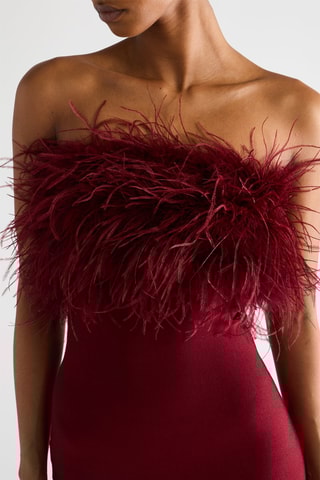Robe bustier - Rouge