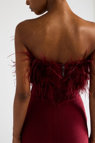 Robe bustier - Rouge