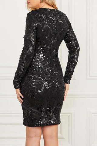 Robe droite - Noir
