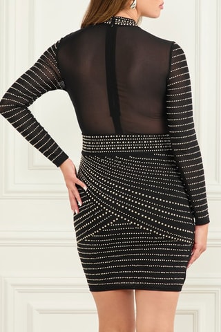 Robe fourreau - Noir
