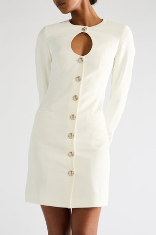 Robe droite - Blanc