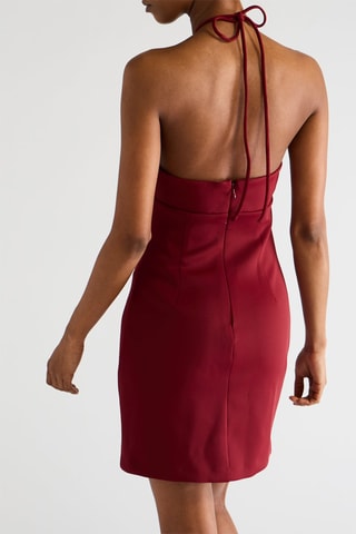 Robe fourreau - Rouge
