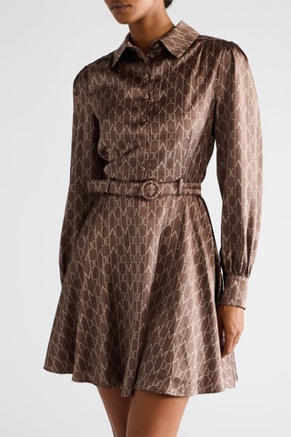 Robe-chemise - Marron