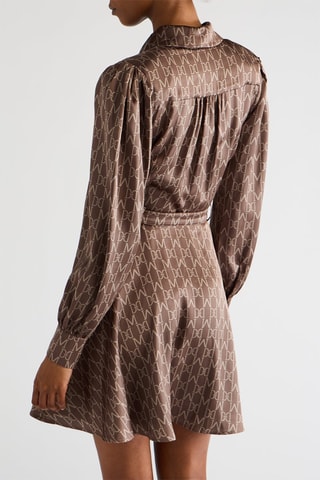 Robe-chemise - Marron