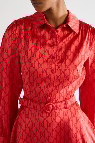 Robe patineuse - Rouge