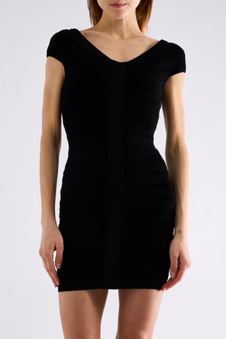 Robe fourreau - Noir