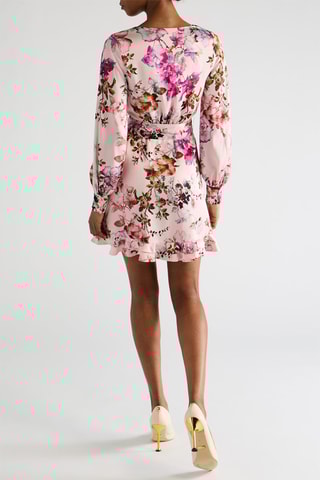 Robe portefeuille - Rose