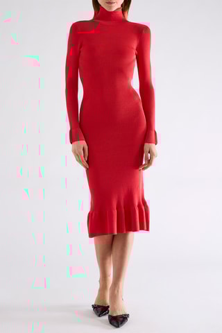 Robe pull - Rouge