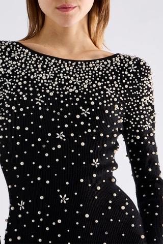 Robe fourreau - Noir