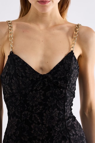Robe fourreau - Noir
