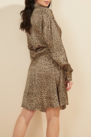Robe chemise - Beige