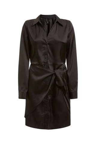 Robe portefeuille - Noir