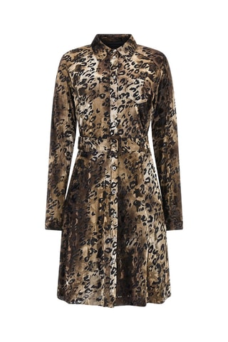 Robe chemise - Marron