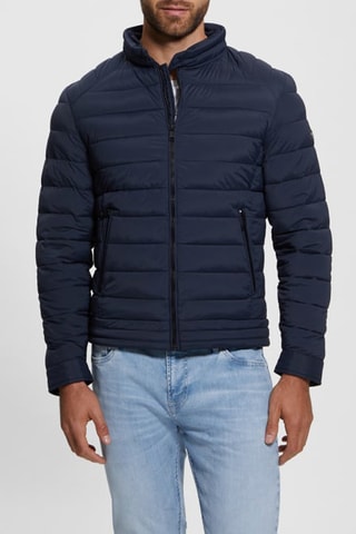 Doudoune à capuche - Bleu marine