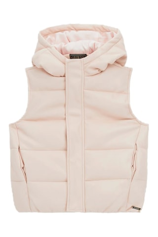 Doudoune sans manches - Rose