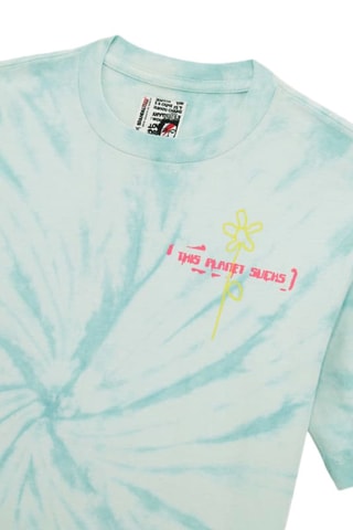 T-shirt Tie and dye - Bleu et rose
