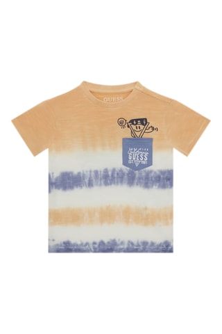 T-shirt dip and dye - Orange et bleu