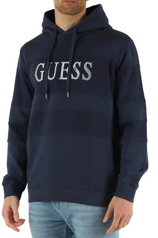 Sweat à capuche Inserted - Bleu marine