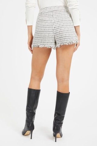 Short taille haute - Ecru