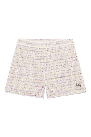 Short en tweed - Beige
