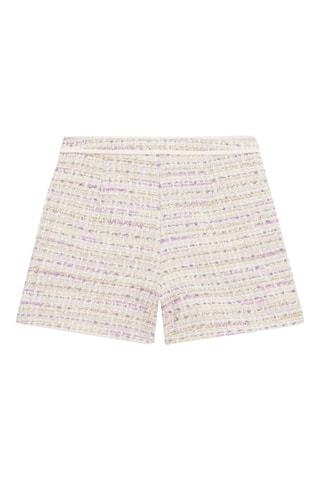 Short en tweed - Beige