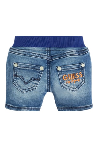 Short en jean Bleu