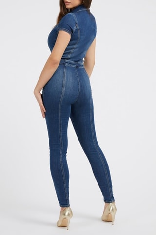 Combinaison en jean - Bleu