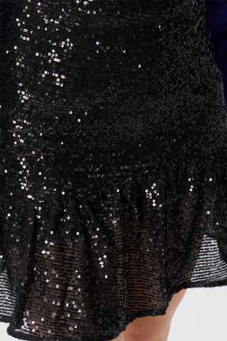 Minijupe taille haute - Noir