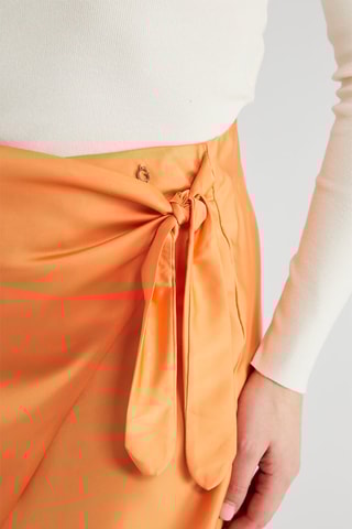Jupe portefeuille - Orange