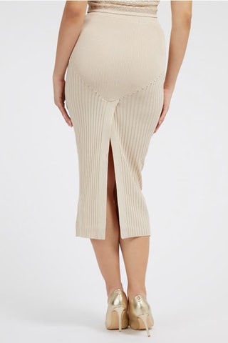 Jupe fourreau - Beige