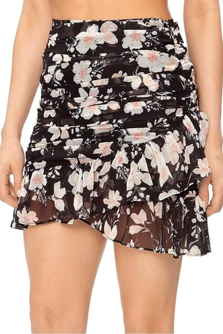 Minijupe taille haute Vanessa - Noir