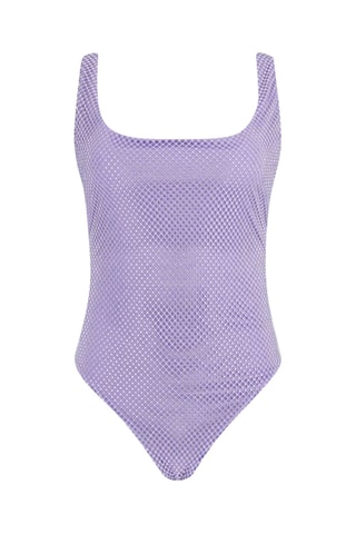 Maillot 1 pièce - Mauve