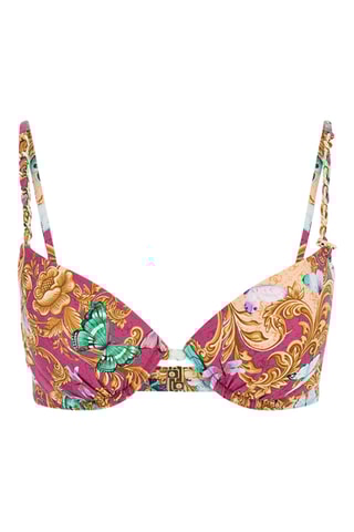 Haut de maillot push-up - Violet