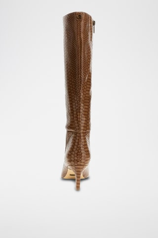 Bottes vernies Qiale - Marron