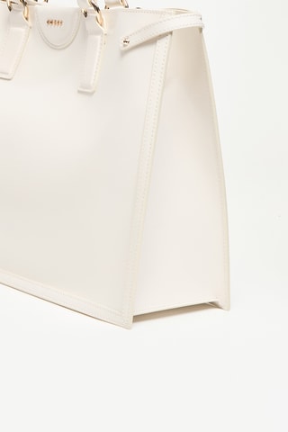 Sac à main en cuir Issa - Ecru