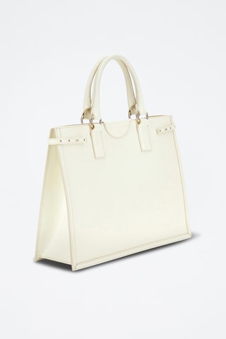 Sac à main en cuir Issa - Blanc