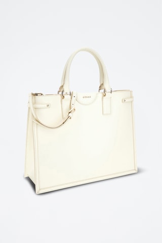 Sac à main en cuir Issa - Blanc