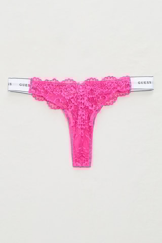 String en dentelle Belle - Fuchsia