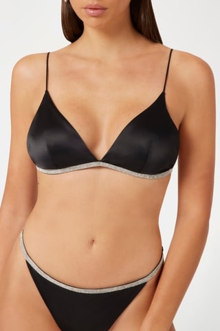 Soutien-gorge et string Sonia - Noir