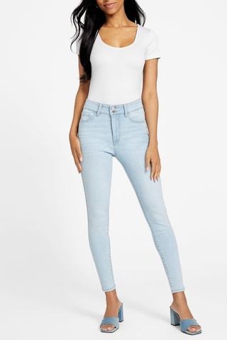 Jean skinny taille haute Julieta - Bleu clair
