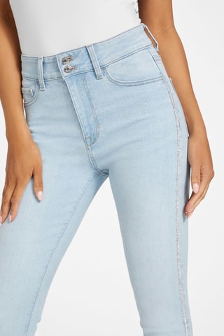 Jean skinny taille haute Julieta - Bleu clair