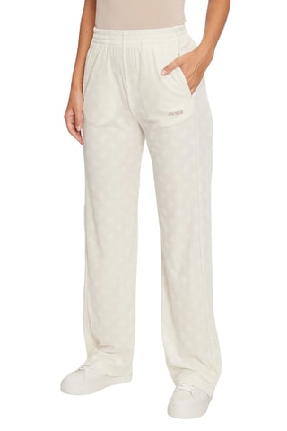 Pantalon straight taille haute Krissy - Blanc