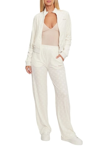 Pantalon straight taille haute Krissy - Blanc